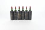LOT de 6 bouteilles :
5 blles Lussac Saint-Emilion, Château Rouzaud,...
