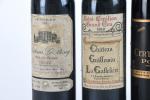 LOT de 4 bouteilles :
1 blle Pomerol, Château Certan-Giraud, 1995...