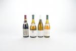 LOT de 4 bouteilles :
1 blle Bourgogne, Chardonnay, Clos du...