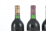 LOT de 4 bouteilles :
3 blles Graves, Léognan, Grand Cru...