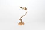 LAMPE de BUREAU en bronze ciselé. Style Louis XVI. H....