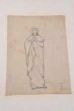 SWERTS, Jan (1820-1879). Recueil de dessins (environ 70) à la...