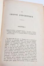 BONNEFONT Pierre. La chasse anecdotique. Tours, Alfred Mame, 1891. In-4,...