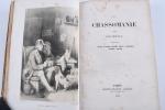 DEYEUX Théodore. La chassomanie, poème. Paris, Adolphe Delahays, 1856. In-8,...