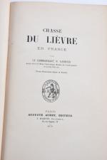 GARNIER Pierre. Chasse du lièvre en France. Paris, Auguste Aubry,...