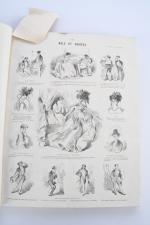 [PLANAT Émile]. Album de Marcelin. [Paris], 1868. In-folio, cartonnage moderne...