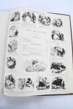 [PLANAT Émile]. Album de Marcelin. [Paris], 1868. In-folio, cartonnage moderne...