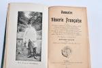 Annuaire de la vénerie française Paris, Pairault, 1901. In-12, cartonnage...