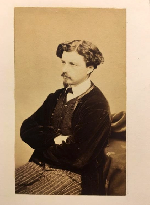 Léon Cremière. Autoportrait. Vers 1861