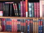 LOT de livres reliés du 20ème siècle (dans l'étagère de...