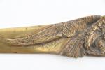MARIONNET, Albert (1852-1910) - Coupe-papier en bronze vernis à décor...