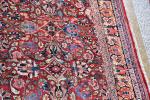 IRAN, Moshabad de Arak - Tapis de laine décor floral...