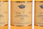 6 blles Bordeaux blanc, Cadillac, Château Cousteau, Reglat, 2000