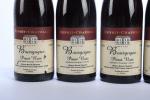 6 blles Bourgogne rouge, Pinot Noir, Benoit Chapelle, 1988