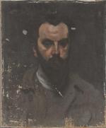 ANQUETIN Louis (1861-1932). "Portrait dit d'Arsène Alexandre", huile sur toile...