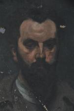 ANQUETIN Louis (1861-1932). "Portrait dit d'Arsène Alexandre", huile sur toile...