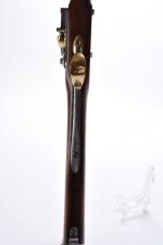 MOUSQUETON d'Artillerie, modèle 1829, remis à silex. Canon rond, à...