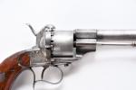REVOLVER Lefaucheux, type 1858 de Marine. 6 coups, calibre 12...