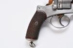 REVOLVER d'ordonnance, modèle 1873. 6 coups, calibre 11/73. Canon daté...