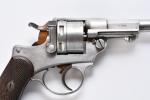 REVOLVER d'ordonnance, modèle 1873. 6 coups, calibre 11/73. Canon daté...