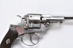 REVOLVER d'ordonnance, modèle 1873, double action. 6 coups, calibre 11/73....