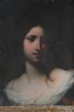 FURINI, Francesco (1603-1646). "Jeune femme en buste (allégorie de la...