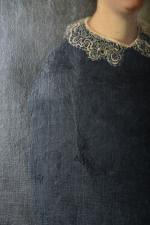 MELIN, Joseph Urbain (1814 - 1886) "Mme de Clocheville", portrait...