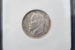 Napoléon III - 1 Franc 1868 - Argent : 5,00...