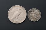 Lot de monnaies argent :  100 F Panthéon1982, Zola...