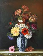 DONADIO, Serge (1947). "Fleurs dans un vase de Chine". ...
