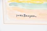 BRAYER, Yves (1907-1990). "Été en Provence " 1980, aquarelle sur...