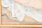 EHLINGER, Maurice Ambroise (1896-1981). Nu allongée, huile sur toile signée...