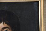 ECOLE FRANCAISE vers 1810. Portrait de jeune homme de trois...