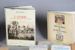 LOT de 21 livres régionaux de l'Anjou et ses environs