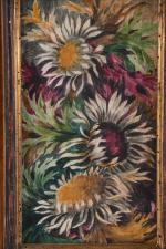 LEMASSON, Paul (1897-1971). Bouquet. Huile sur toile signée en bas...