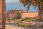 CARLOS-LEFEBVRE, Charles (1853-1938). "Ruine de la maison de Tarse (?)...