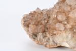 PIERRE (grande) brute améthyste ou quartz blanc. L. 32 cm