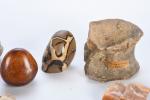 MINERAUX (lot de) dont quartz, améthyste, pierres, fossiles