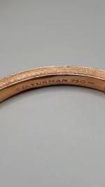 David YURMAN, bracelet en OR rose de 22 cm avec...