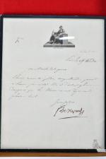 (RÉVOLUTION / CONSULAT). Lettre manuscrite signée «Bonaparte».  Lettre au...