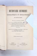 (ANJOU). PORT, Célestin. 
Dictionnaire historique, géographique et biographique de Maine-et-Loire....