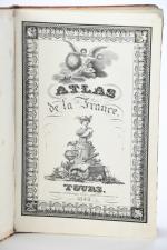 (ATLAS). HENRY, J. 
Atlas de la France. 
Atlas comprenant une...