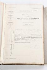 DE LA PORTE. 
Ecole Impériale Forestière: Mémoires, 1866 - 1867....