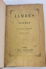BARBIER, Auguste. 
Il Pianto. Poeme. 
Paris: Urbain Canel, Adolphe Guyot,...