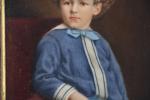 D'OLLENDON, Caroline (vers 1831-1908). Portrait de jeune garçon en pied....