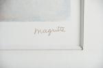 MAGRITTE, Georgette (1901-1986). "Magie noire". Lithographie sur papier signée et...