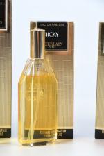 GUERLAIN - "JICKY" suite de trois flacons : parfum, non...