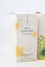 GUERLAIN - "AQUA ALLEGORIA" deux flacons de 125 ml. l'une...
