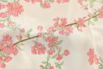 CHANEL - Châle en soie à décor de cerisier du...
