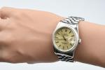 ROLEX, "Oyster perpetual Datejust, Superlative chronometer", années 1980. Montre bracelet...